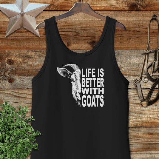 Life With Goats Tank Top