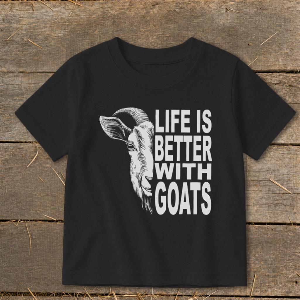Life With Goats Toddler Tee