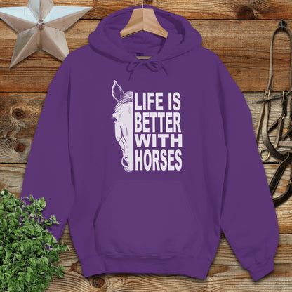 Life With Horses Hoodie