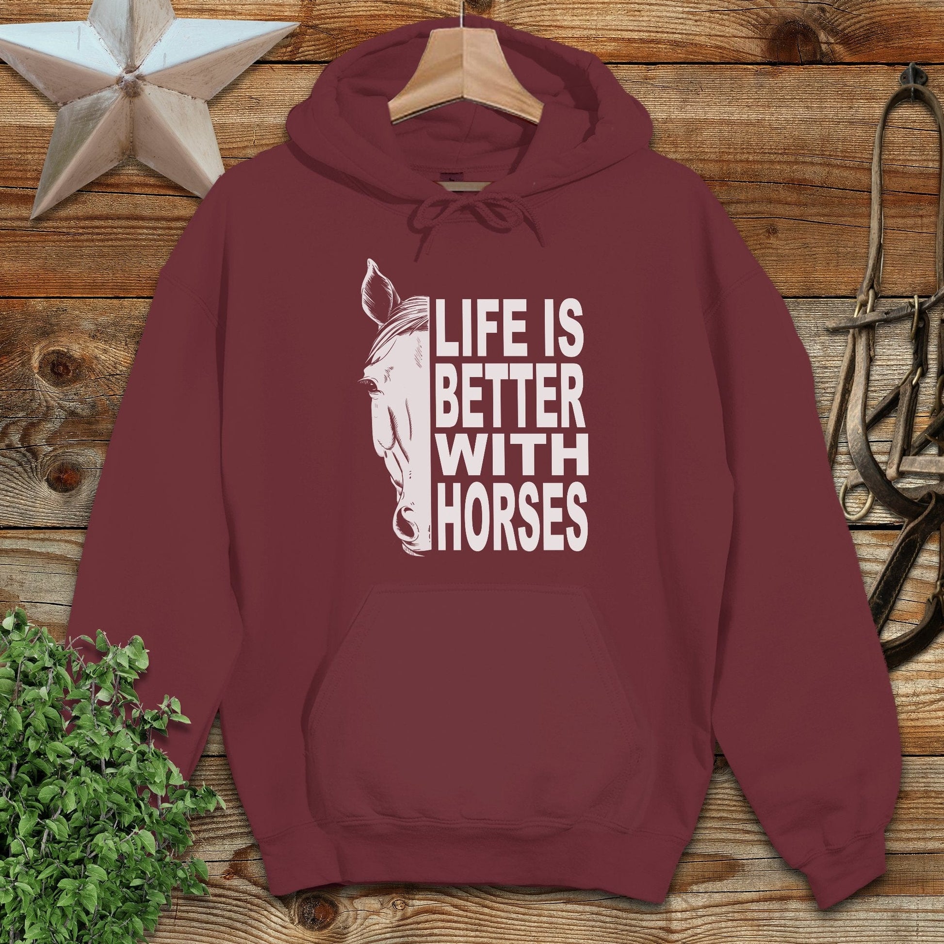 Life With Horses Hoodie