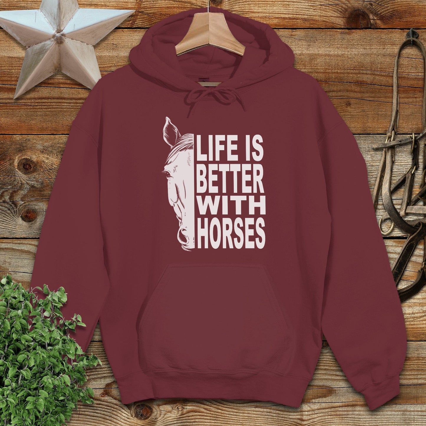 Life With Horses Hoodie