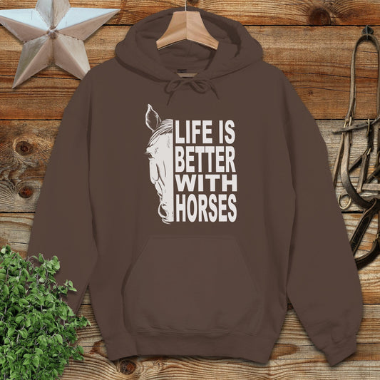 Life With Horses Hoodie