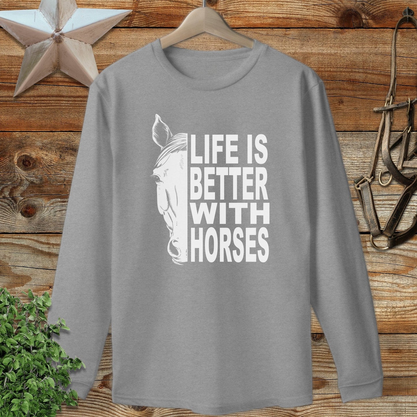 Life With Horses Long Sleeve Tee