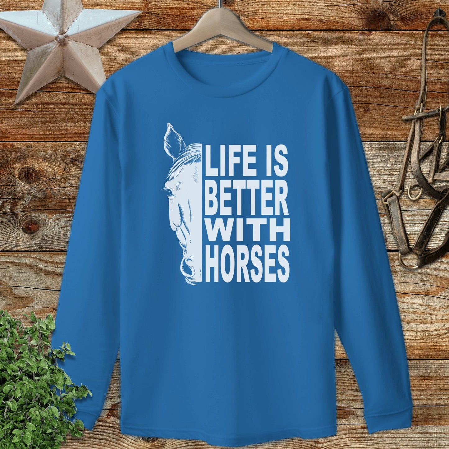 Life With Horses Long Sleeve Tee