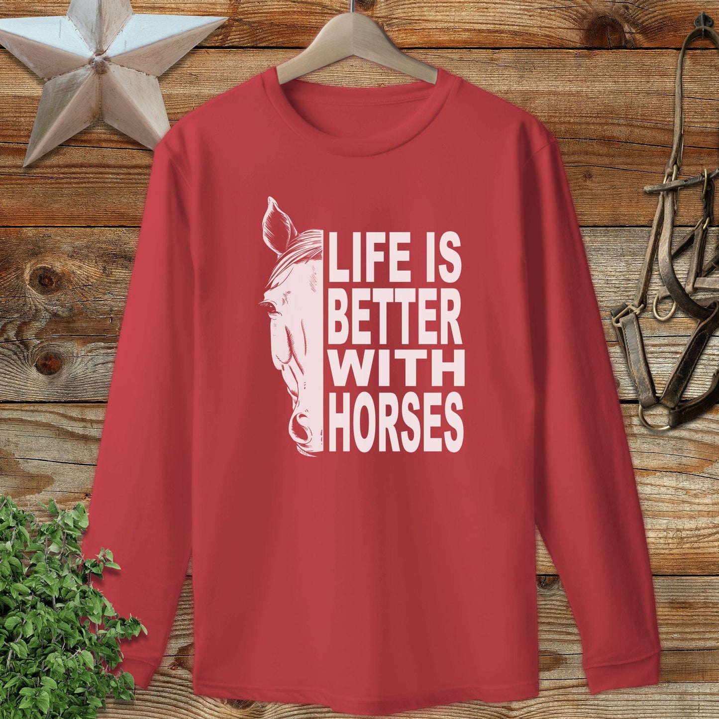 Life With Horses Long Sleeve Tee