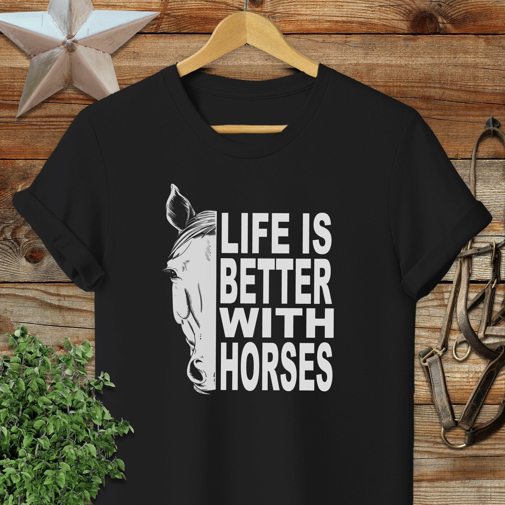 Life With Horses Softstyle Tee