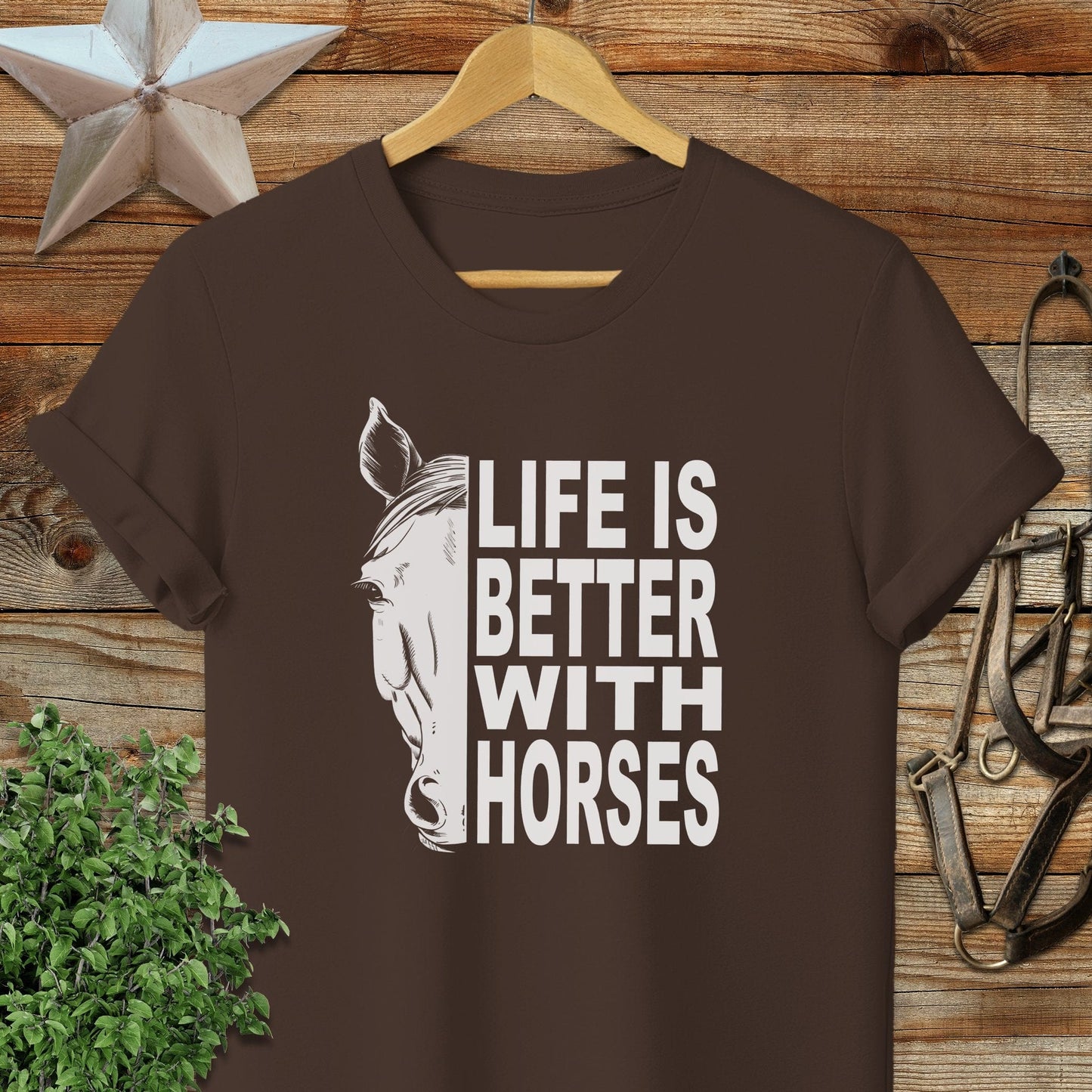 Life With Horses Softstyle Tee