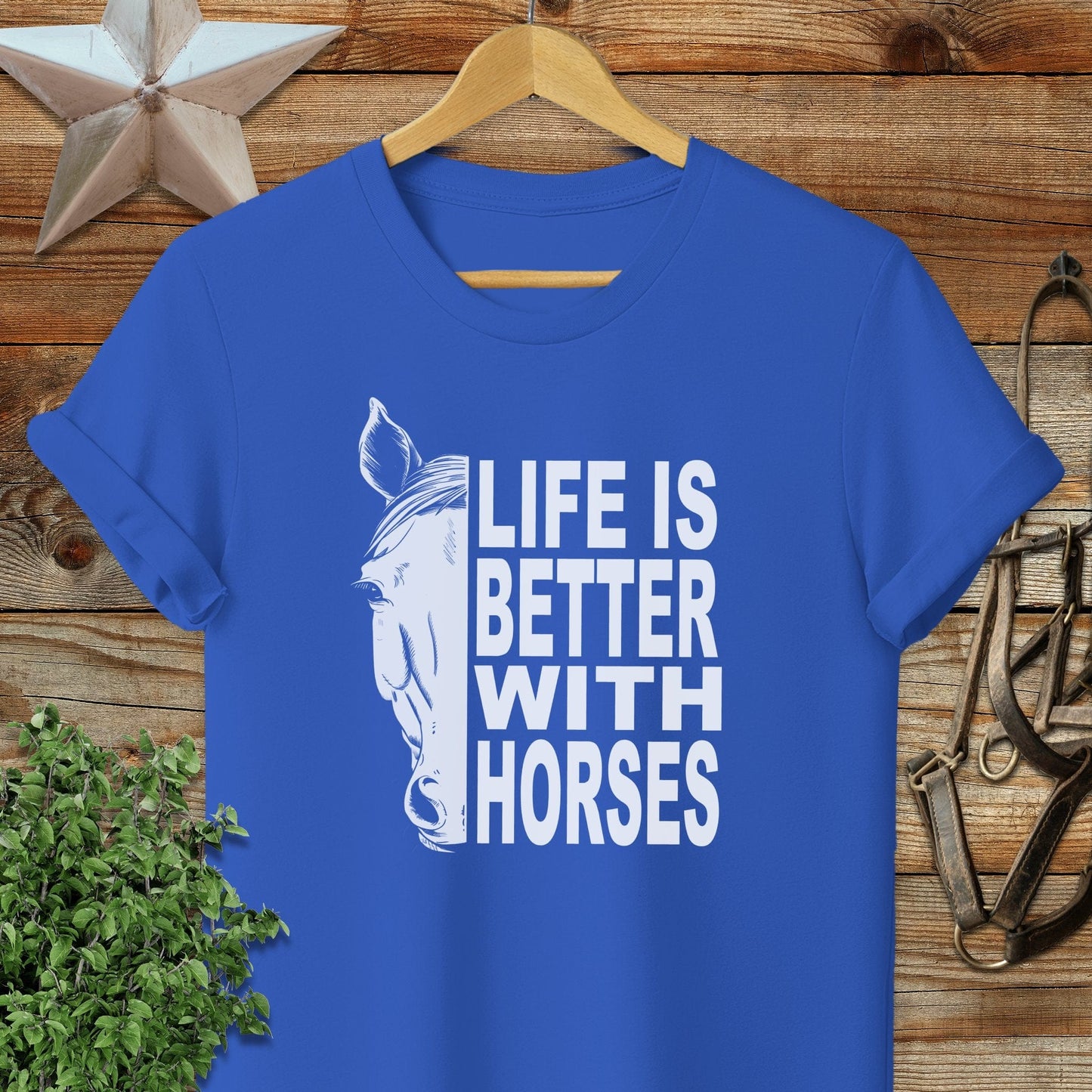 Life With Horses Softstyle Tee