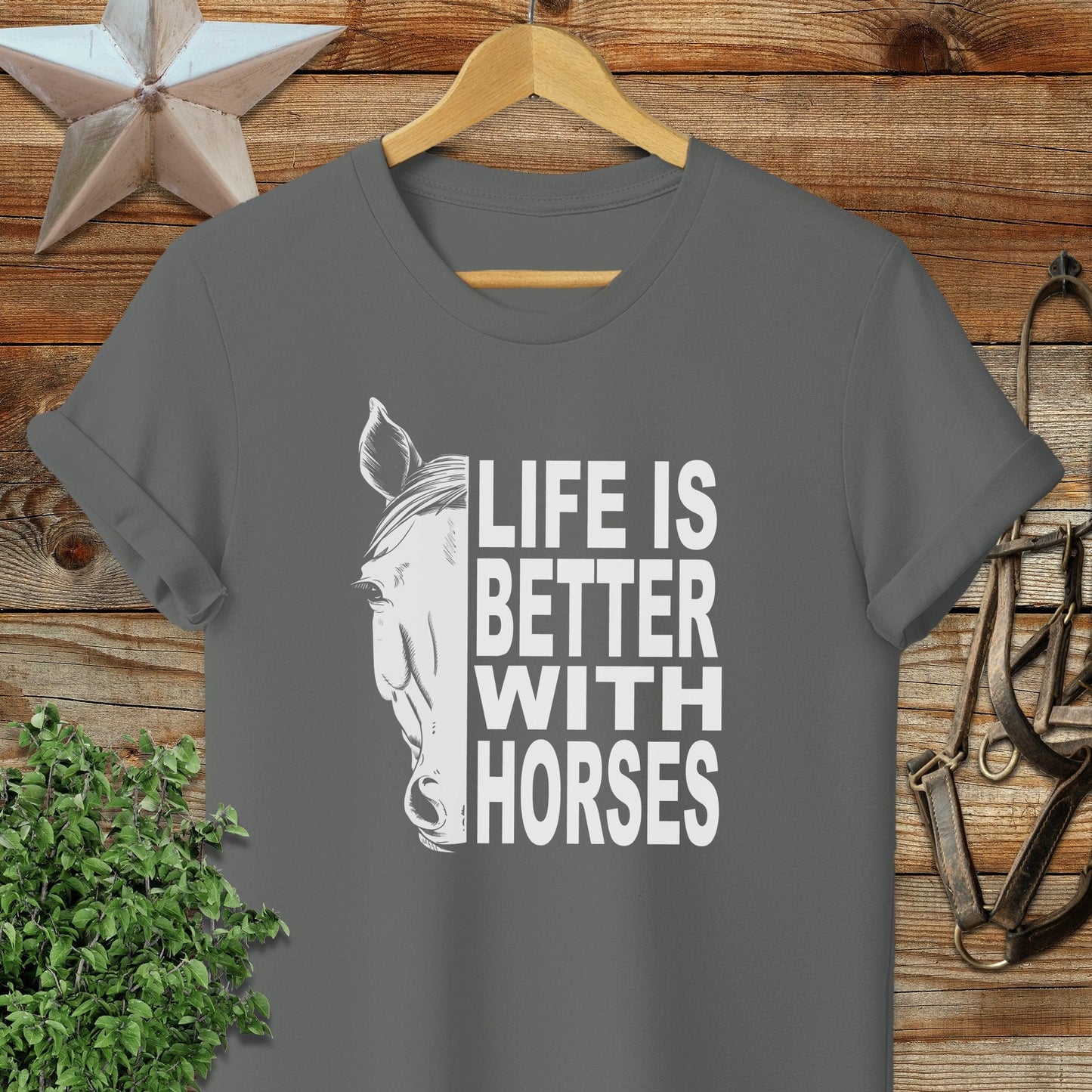Life With Horses Softstyle Tee