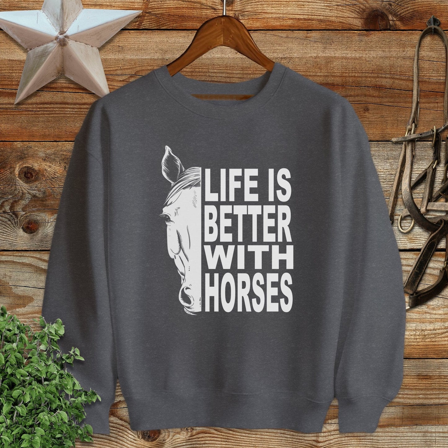 Life With Horses Sweatshirt