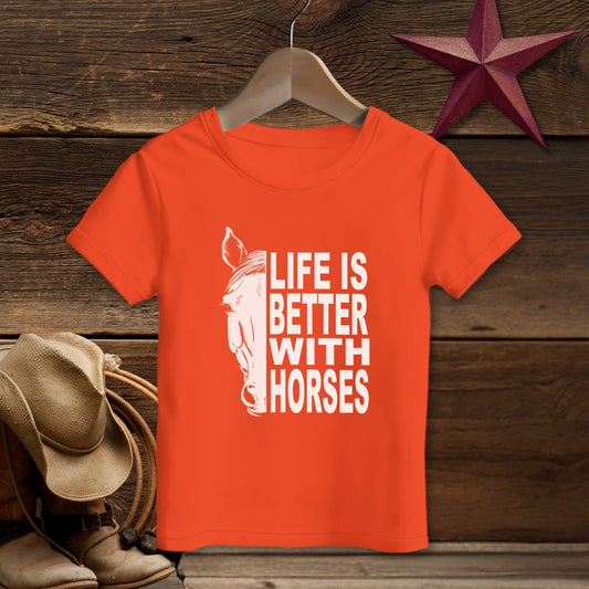 Life With Horses T-shirt (Toddler)
