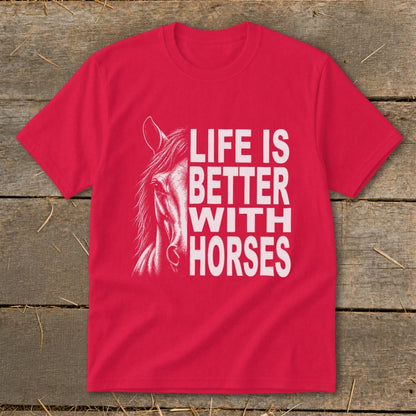 Life With Horses Youth Tee