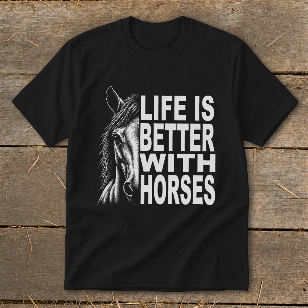 Life With Horses Youth Tee