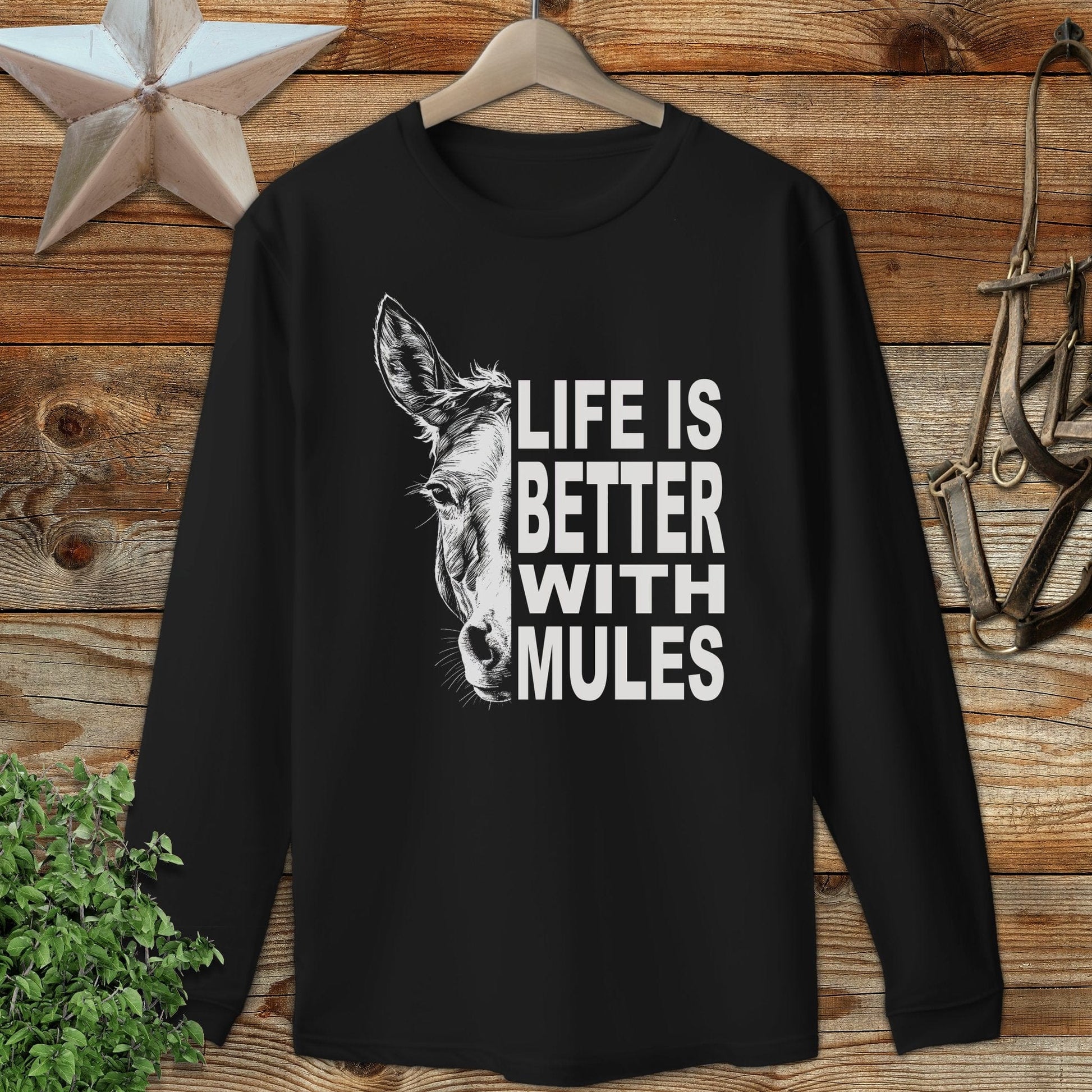 Life With Mules Long Sleeve Tee