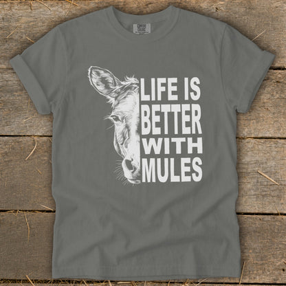Life With Mules Signature Tee