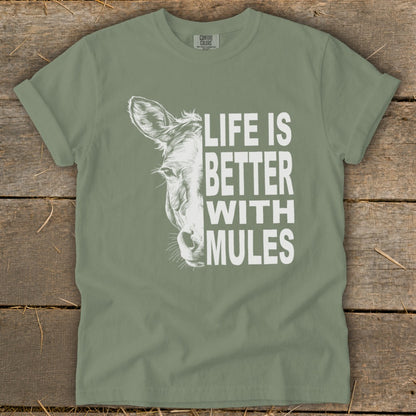 Life With Mules Signature Tee