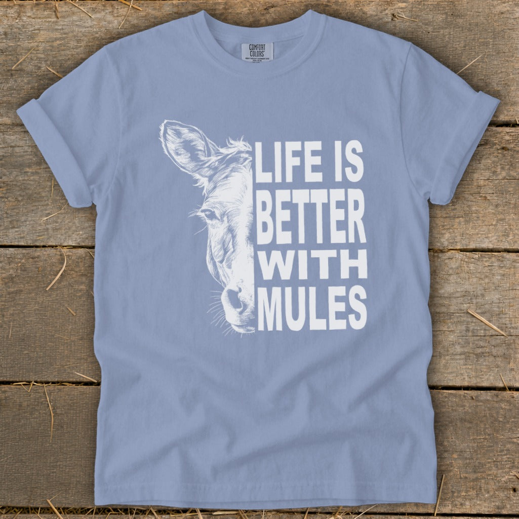Life With Mules Signature Tee