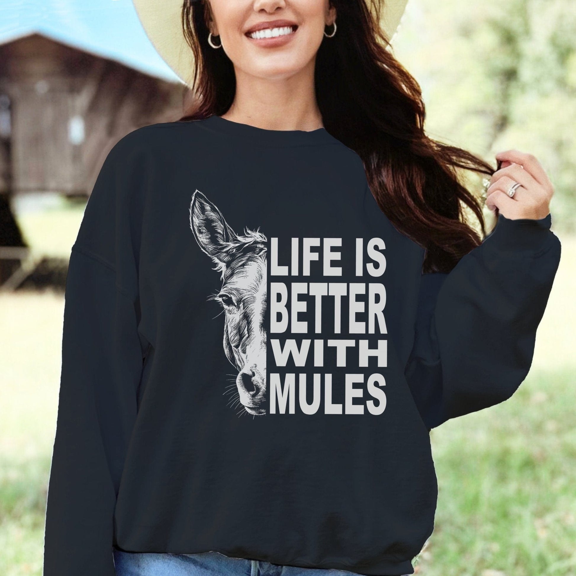 Life With Mules Sweatshirt