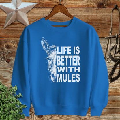 Life With Mules Sweatshirt