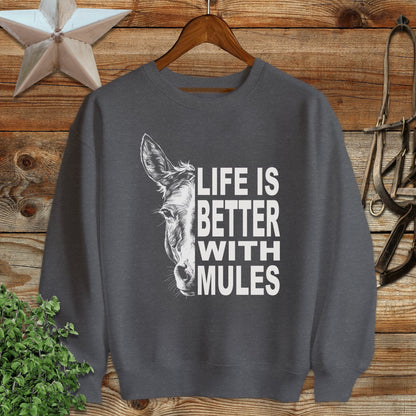 Life With Mules Sweatshirt