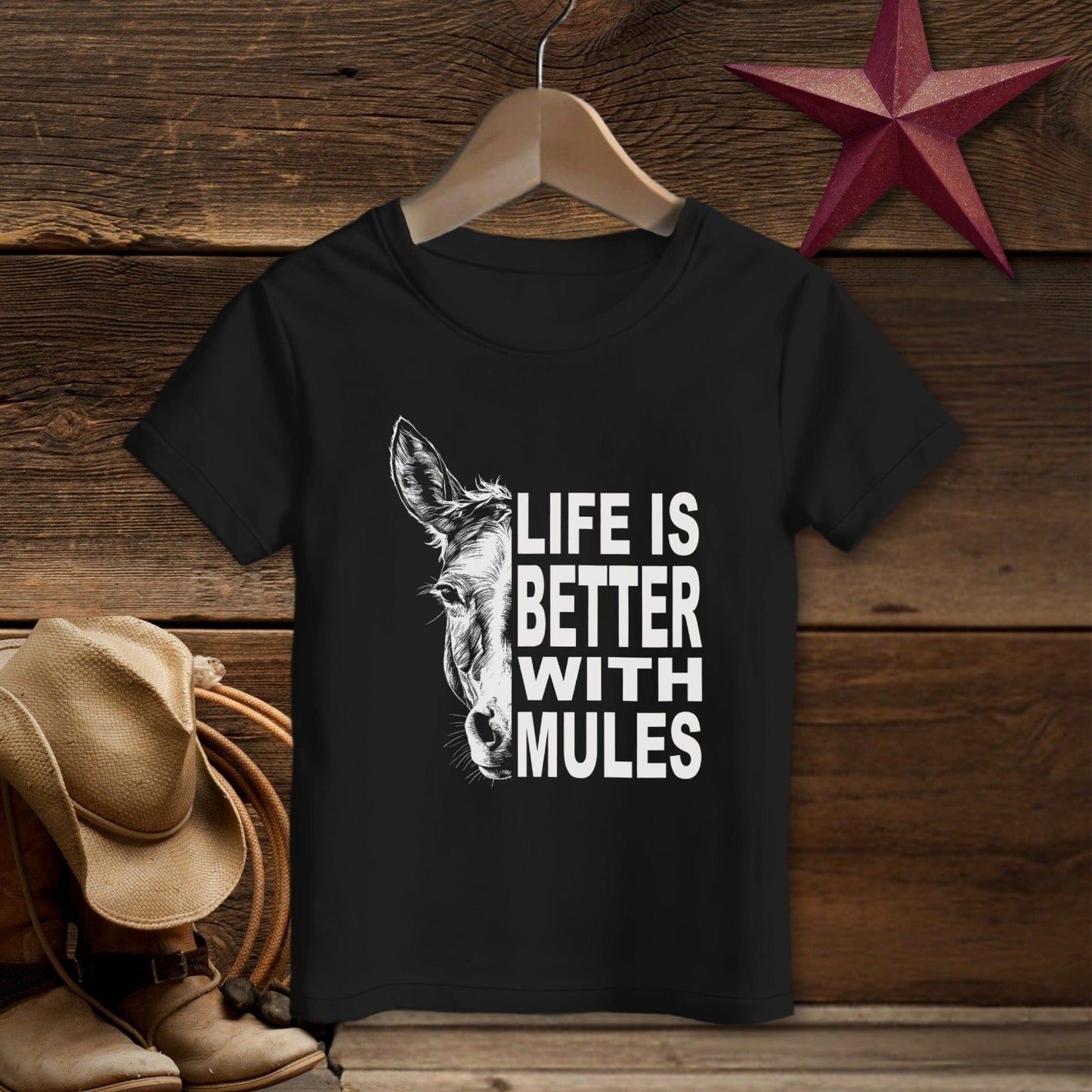 Life With Mules T-Shirt (Toddler)