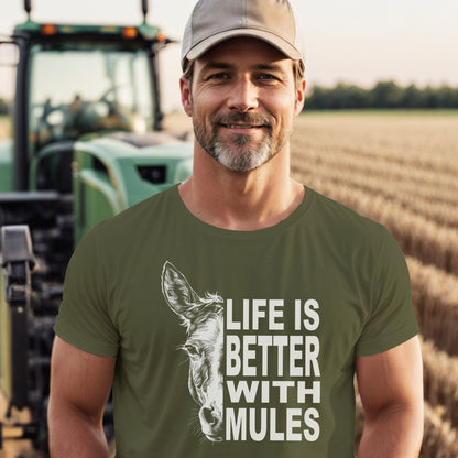 Life With Mules T-shirt