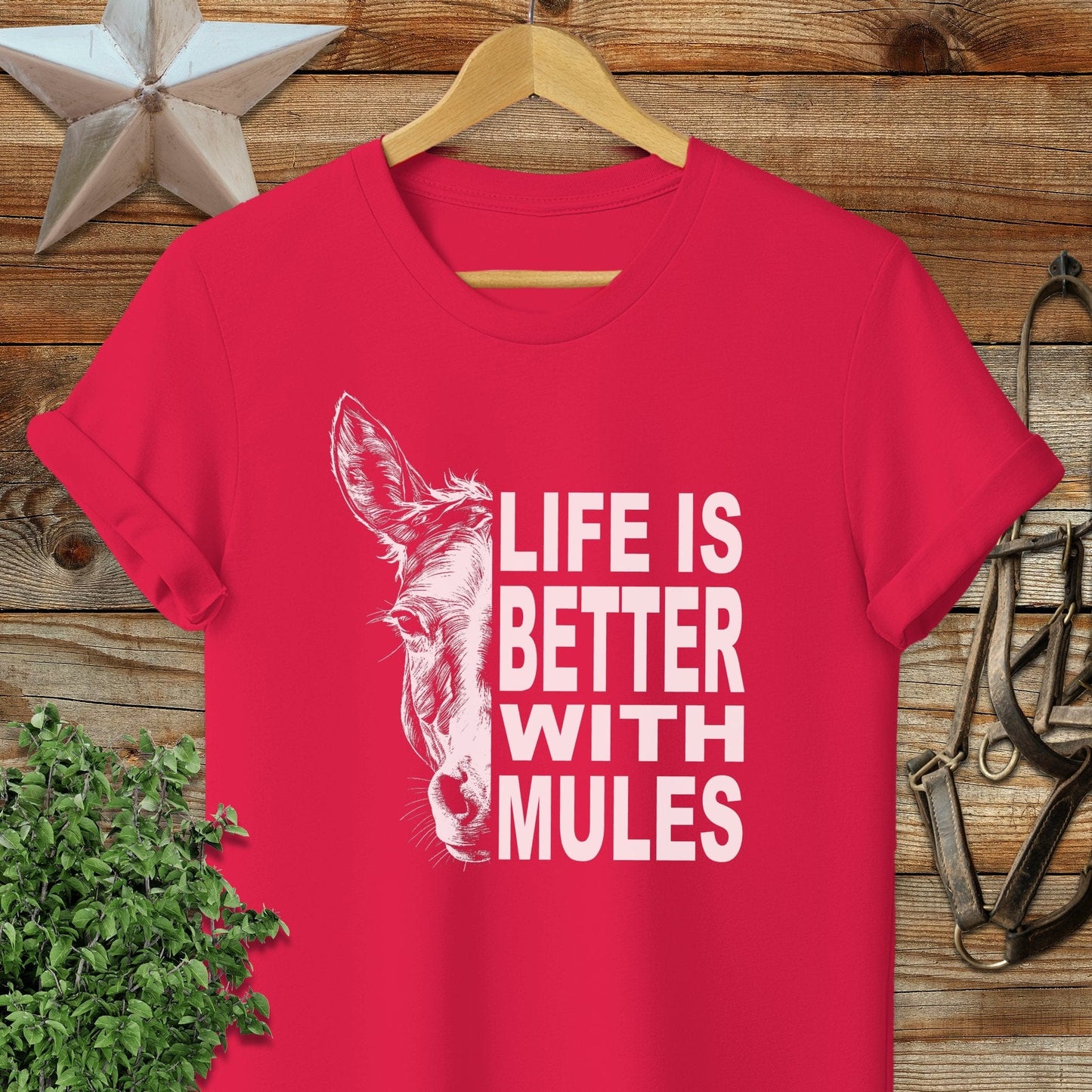 Life With Mules T-shirt