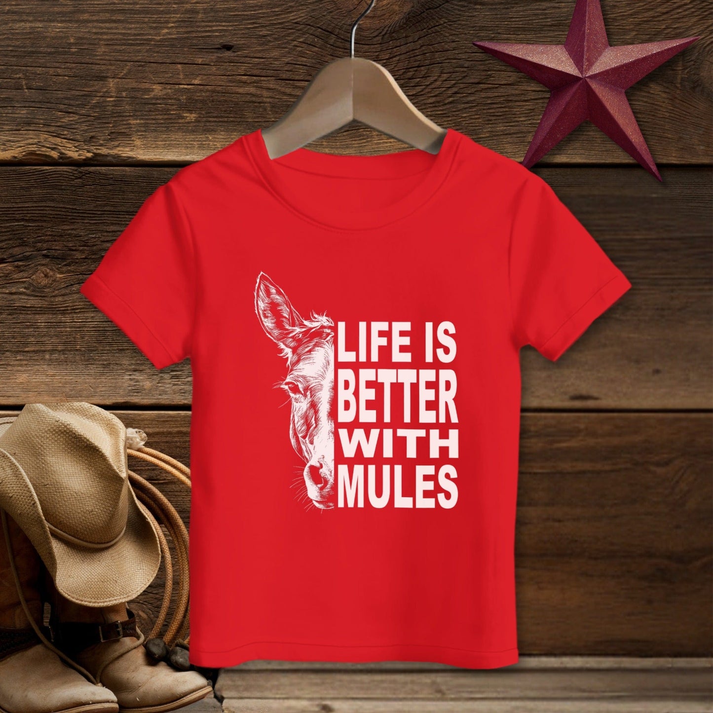 Life With Mules T-shirt (Toddler)