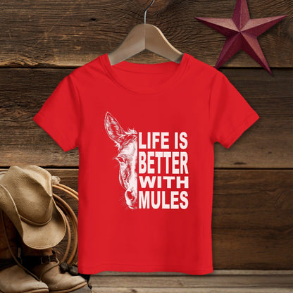 Life With Mules T-shirt (Toddler)
