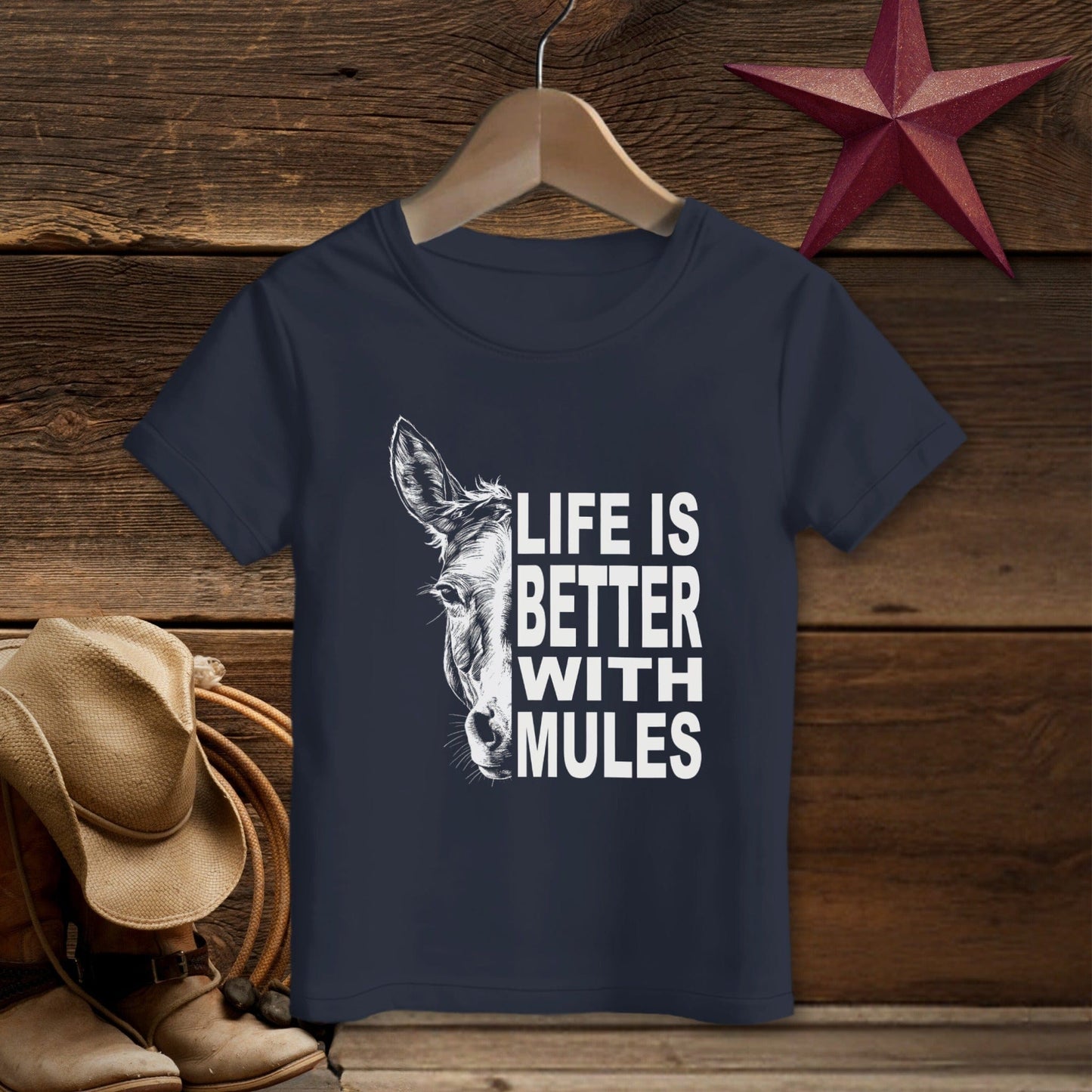 Life With Mules T-shirt (Toddler)