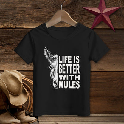 Life With Mules T-shirt (Toddler)