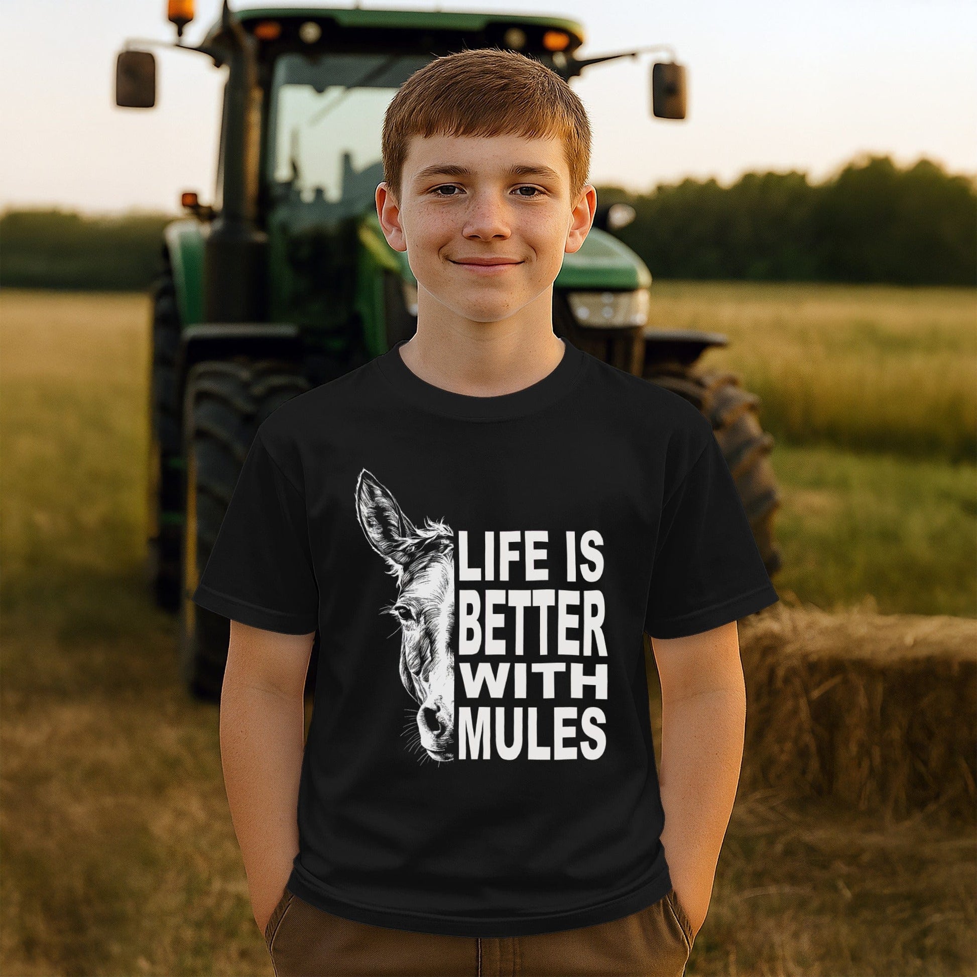 Life With Mules T-shirt (Youth)