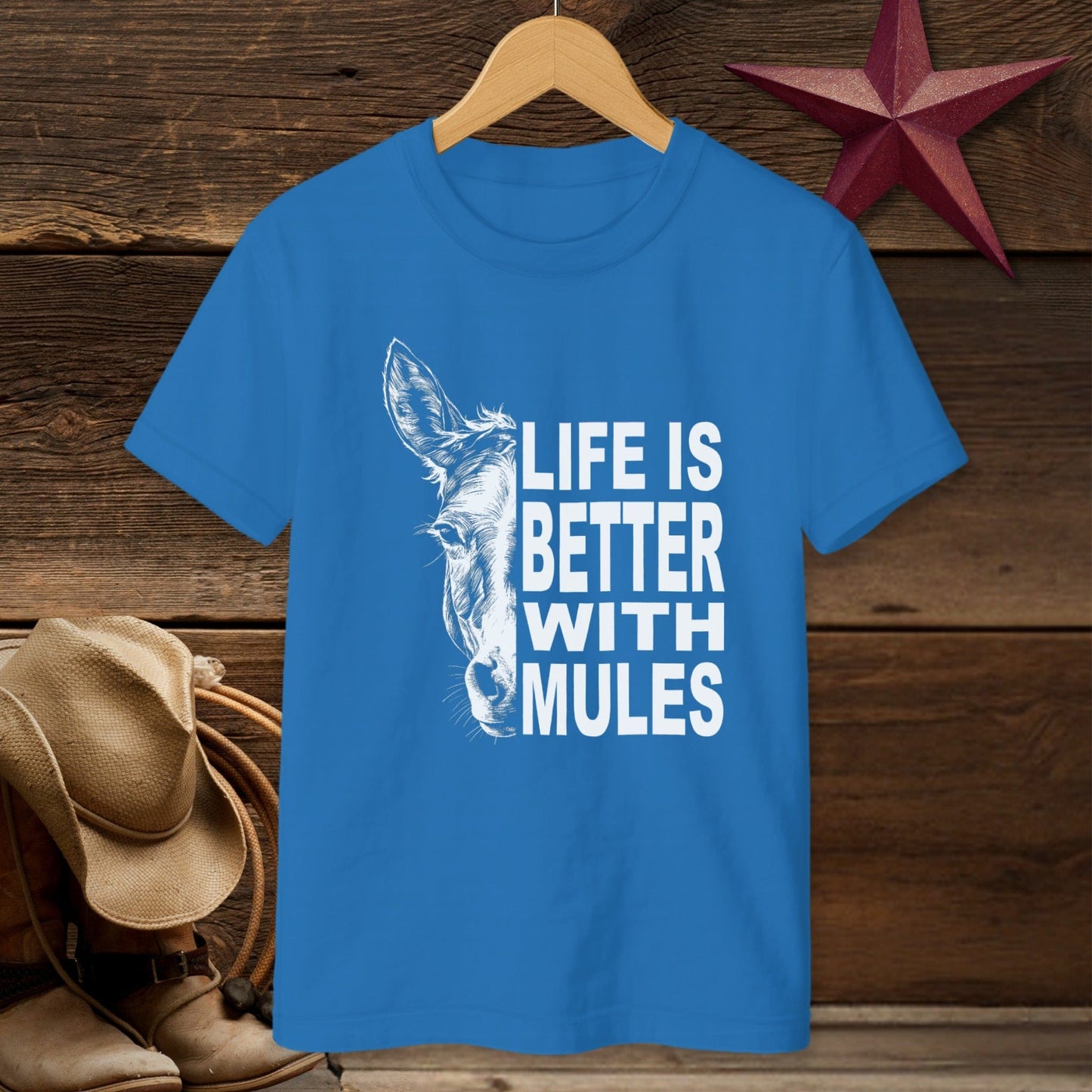 Life With Mules T-shirt (Youth)