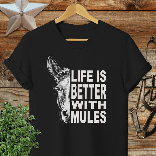 Life With Mules T-shirt