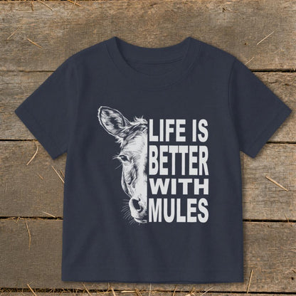 Life With Mules Toddler Tee