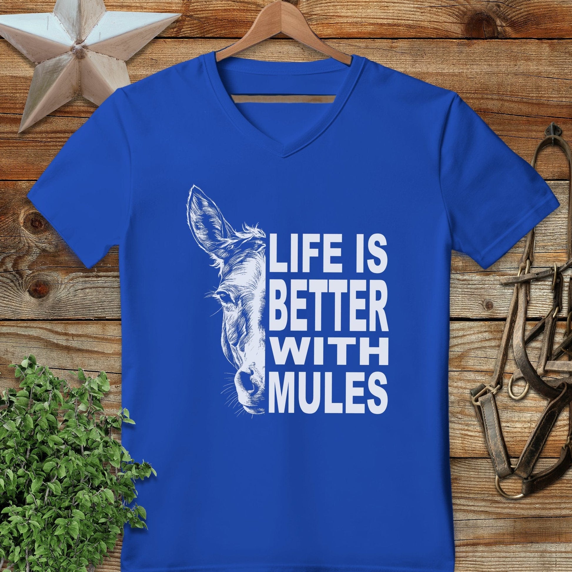 Life With Mules V-neck