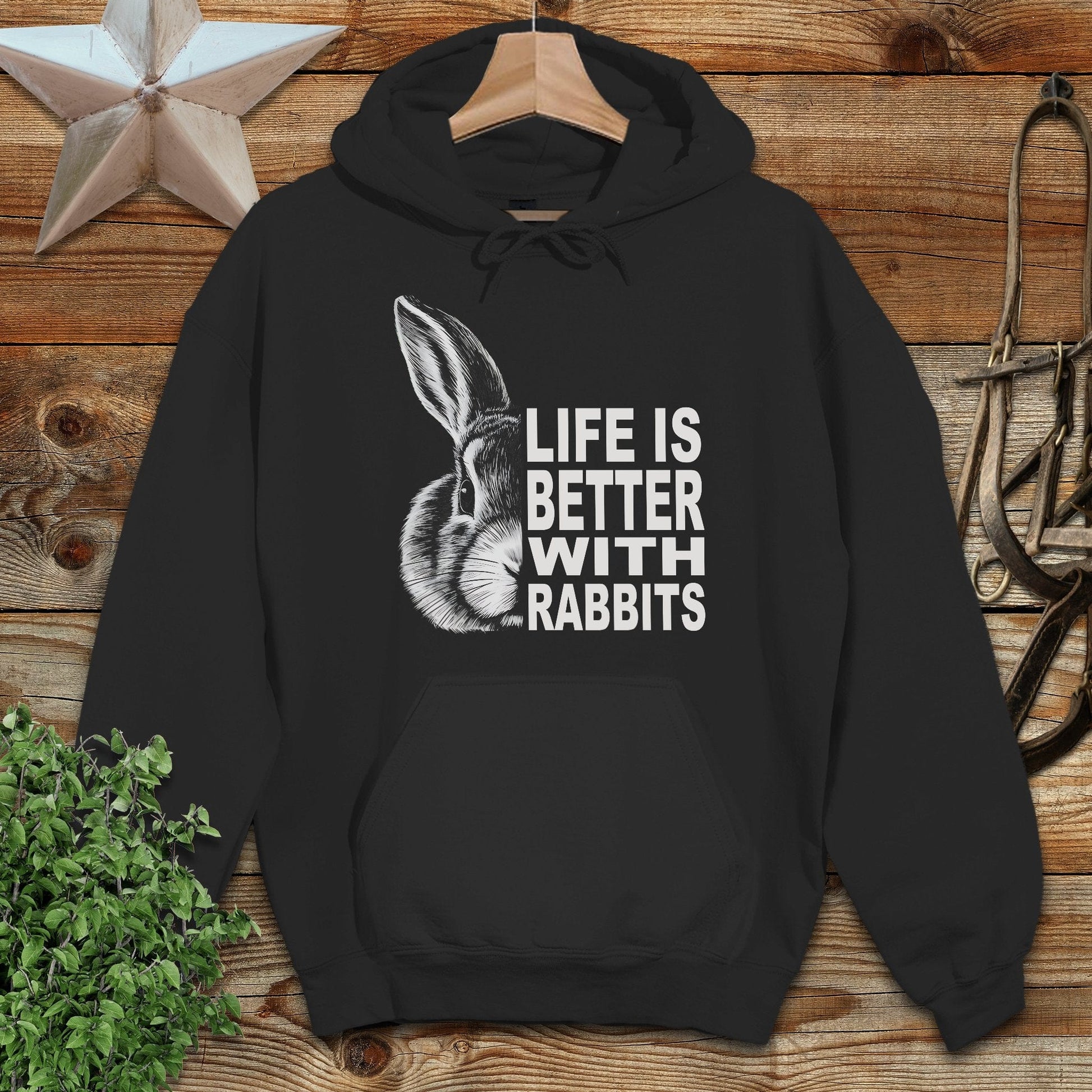 Life With Rabbits Hoodie