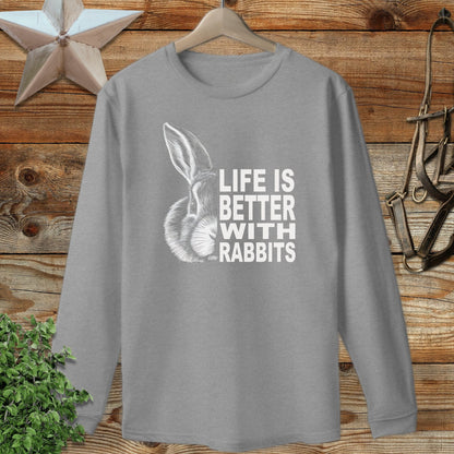 Life With Rabbits Long Sleeve Tee