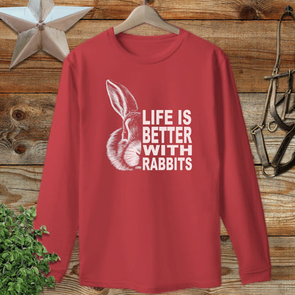 Life With Rabbits Long Sleeve Tee