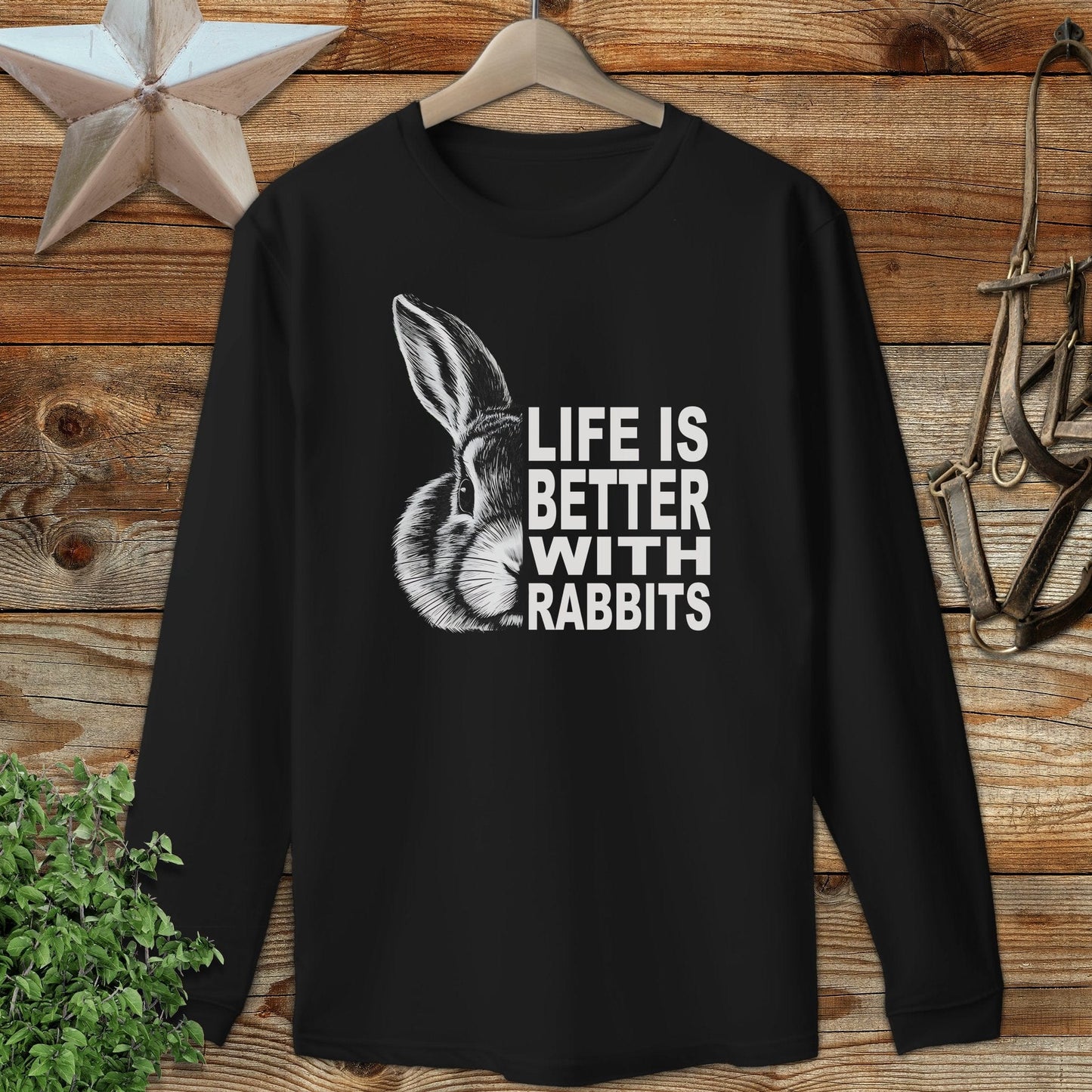 Life With Rabbits Long Sleeve Tee