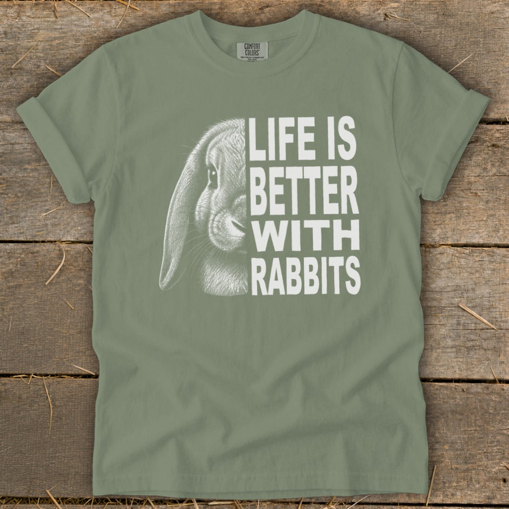 Life With Rabbits Signature Tee