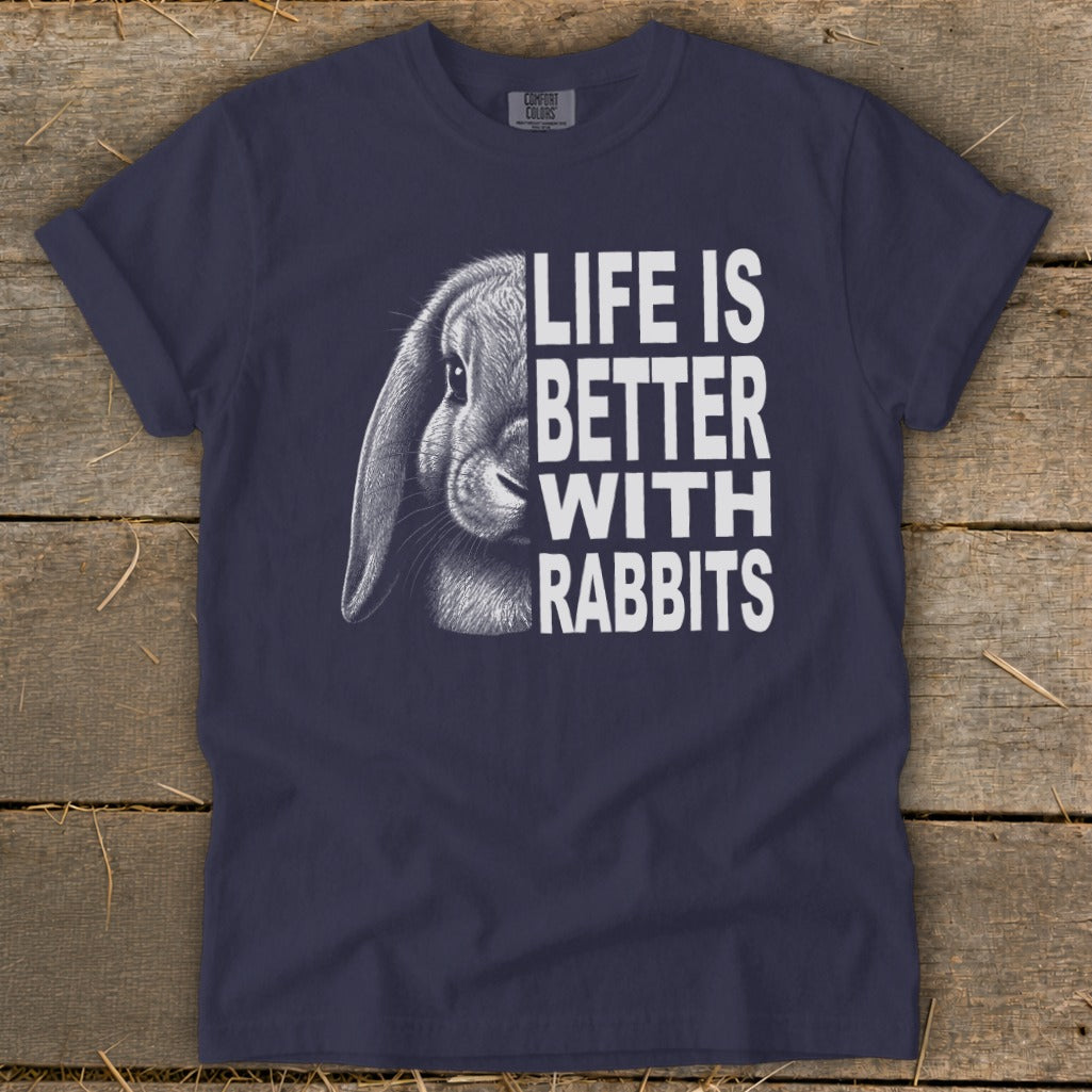 Life With Rabbits Signature Tee
