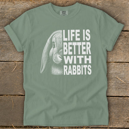 Life With Rabbits Signature Tee