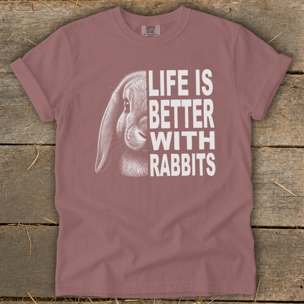 Life With Rabbits Signature Tee