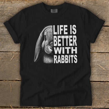 Life With Rabbits Signature Tee