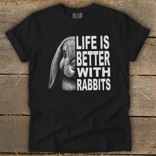 Life With Rabbits Signature Tee