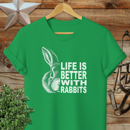 Life With Rabbits Softstyle Tee