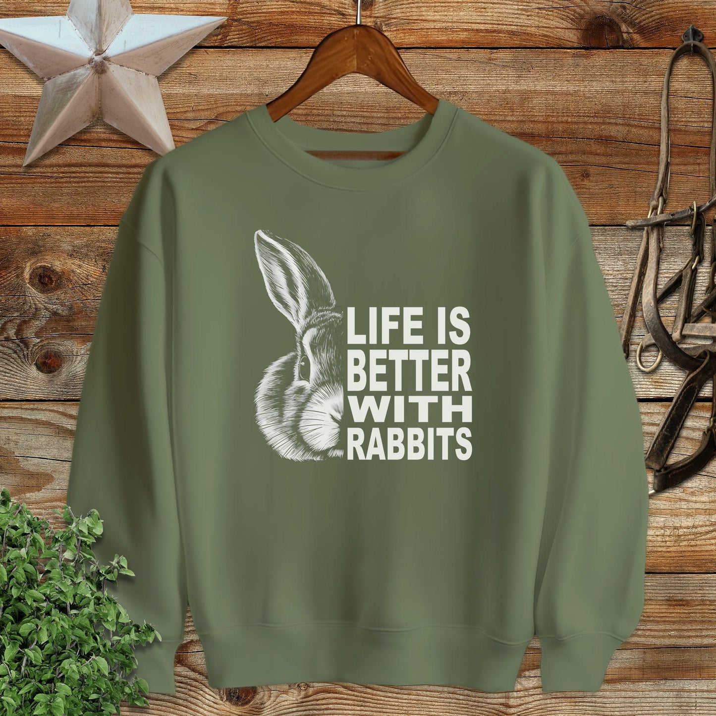 Life With Rabbits Sweatshirt
