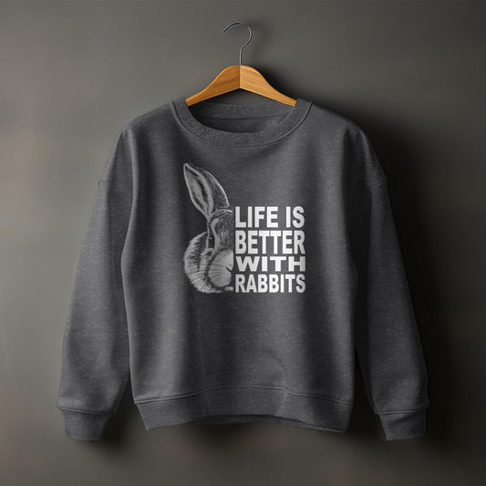 Life With Rabbits Sweatshirt (Youth)