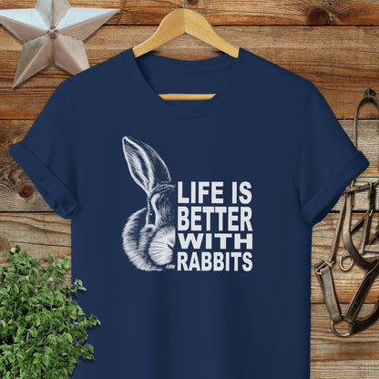Life With Rabbits T-shirt